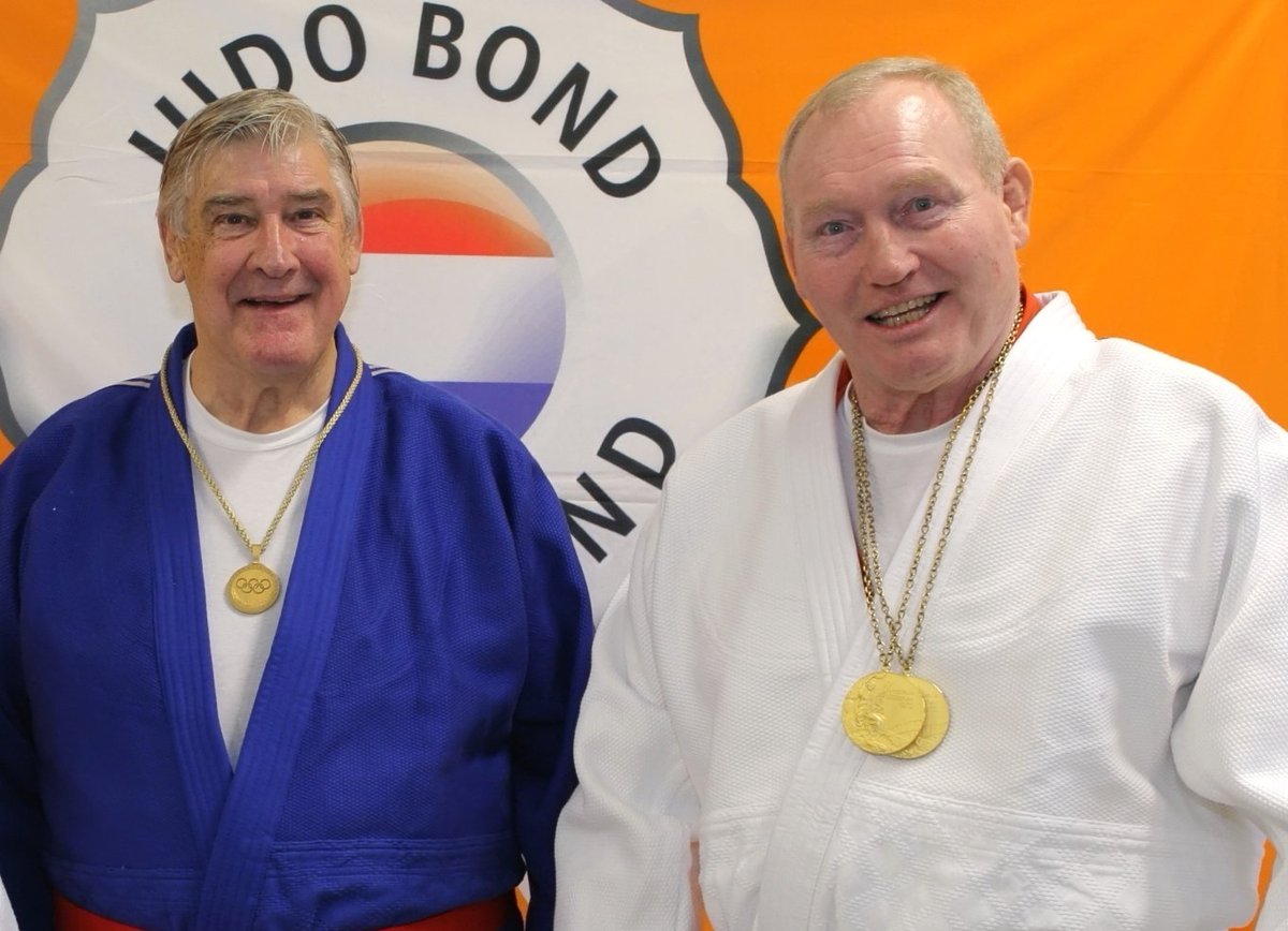 JudoInside's tweet photo. Today in 1967 the only clash between Anton Geesink and Wim Ruska took place at the European Championships in Rome. Geesink won and retired. #judo @anthony_diao https://t.co/vt88FGoJbq https://t.co/12kkHkMVN3