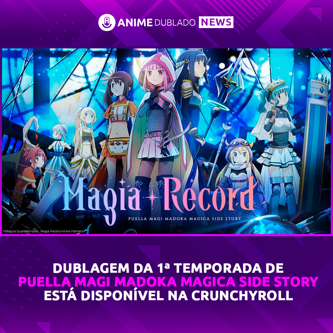 animes novos dublados de magia