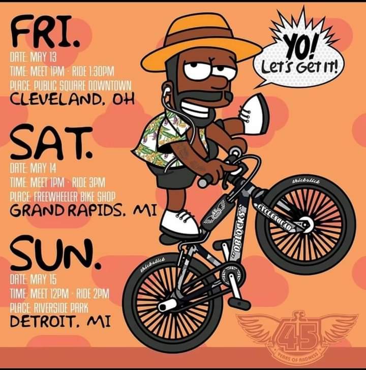 #DETROIT #GRANDRAPIDS #CLEVELAND #BIKELIFE #SEBIKES #RIDEDET #CORKICYCLES #DTOWNRIDERS #RESPECTMYSPOKES #BICYCLE #BIKEFRIENDS