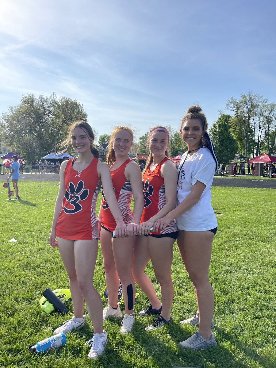 4x200 with a season best!