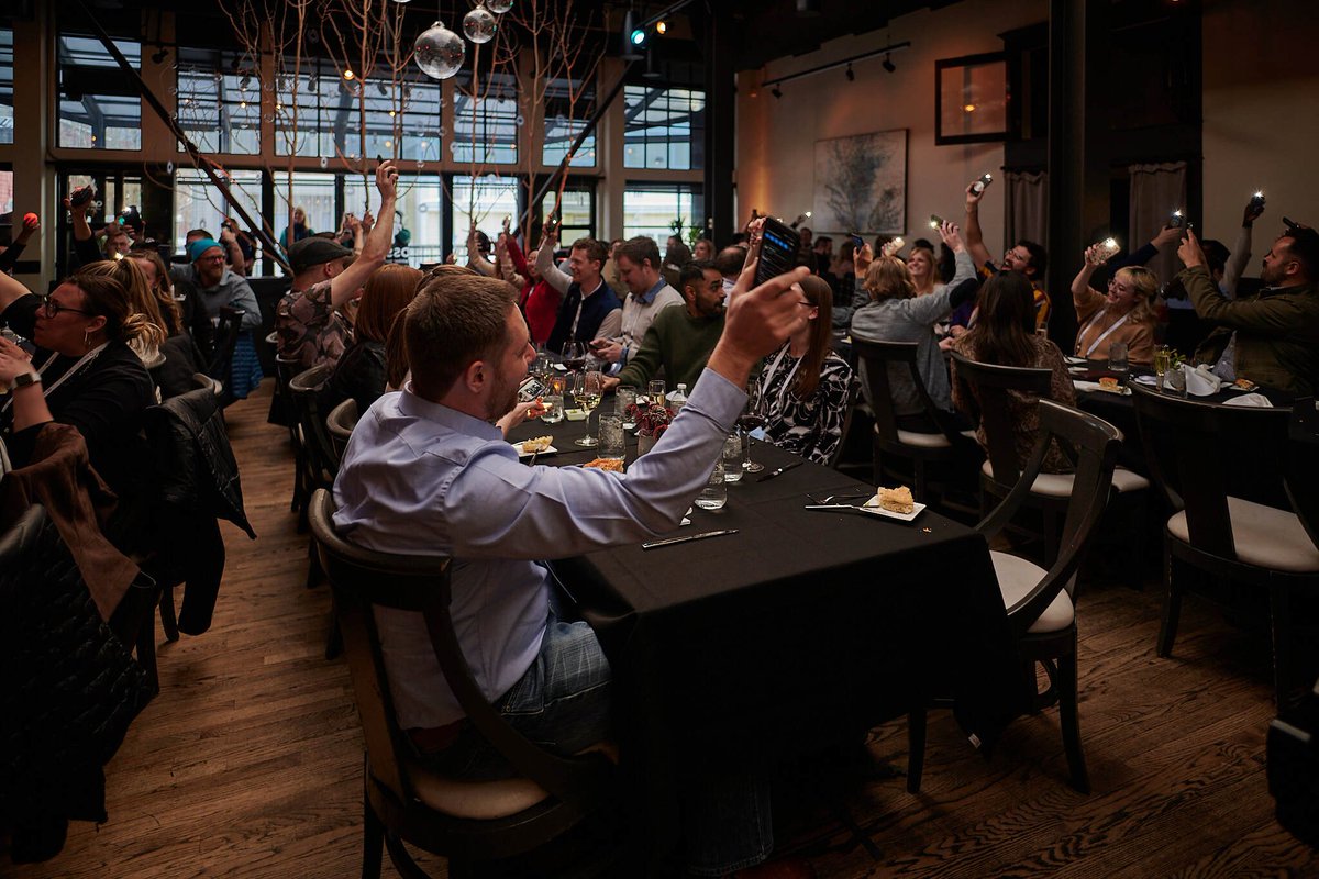 Osso_VR's tweet photo. The good times always keep on rolling when you get Team Osso together, and this year’s retreat was extra special! We had a phenomenal time with 150+ members both in-person and remote while we celebrated at the @StRegisDV in Park City, UT. #OssoWinterGames https://t.co/3tIGw5SONT