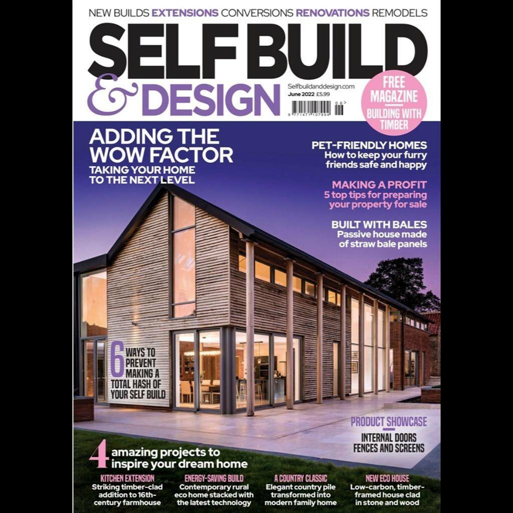 Thank you @selfbuildanddesign for featuring The Longhouse in this month’s publication. Showcasing a spectacular @bisca_staircases curved staircase
.
Photos by Jim Varney
.
#york #yorkarchitecture #yorkarchitect #selfbuild #selfbuilduk #heslington #yorkdesignawards #awardwinn…