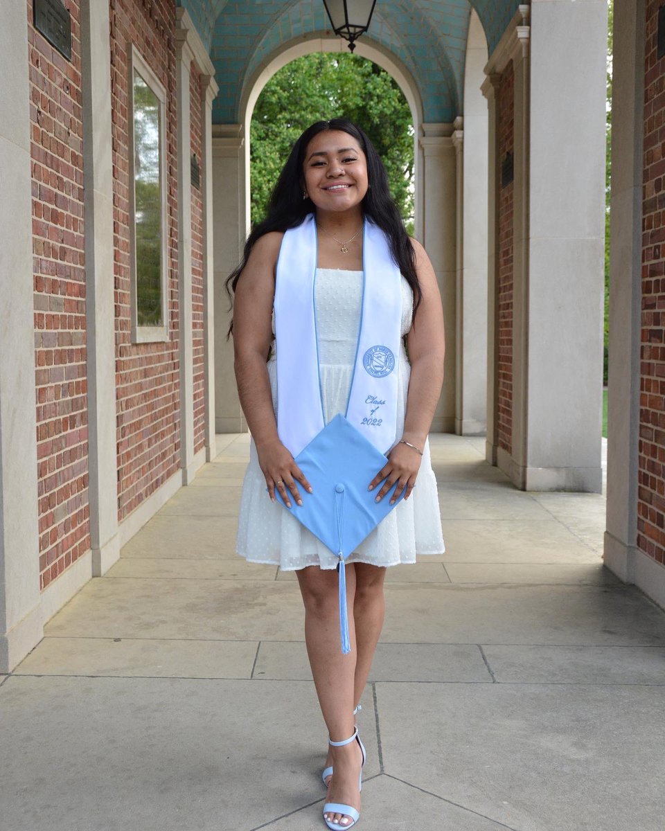 cdezha7's tweet photo. Mami we made it! I didn’t start my college journey at Carolina but I’m glad I got to end it here (but not quite). I’m staying another year at UNC because I was offered a position in their PREP program. I will be doing research and applying to PhD programs over the next year! 🤩💙 https://t.co/rZN7wHVfd2