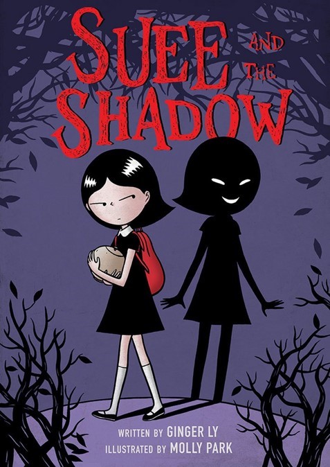 Making a thriller/horror graphic novel for 9-12-year-olds is difficult. Suee and the Shadow by Ginger Ly is a fascinating example of how to do it well though! @GingerlyWrites <a href="/_SelineB/">Seline B.</a>