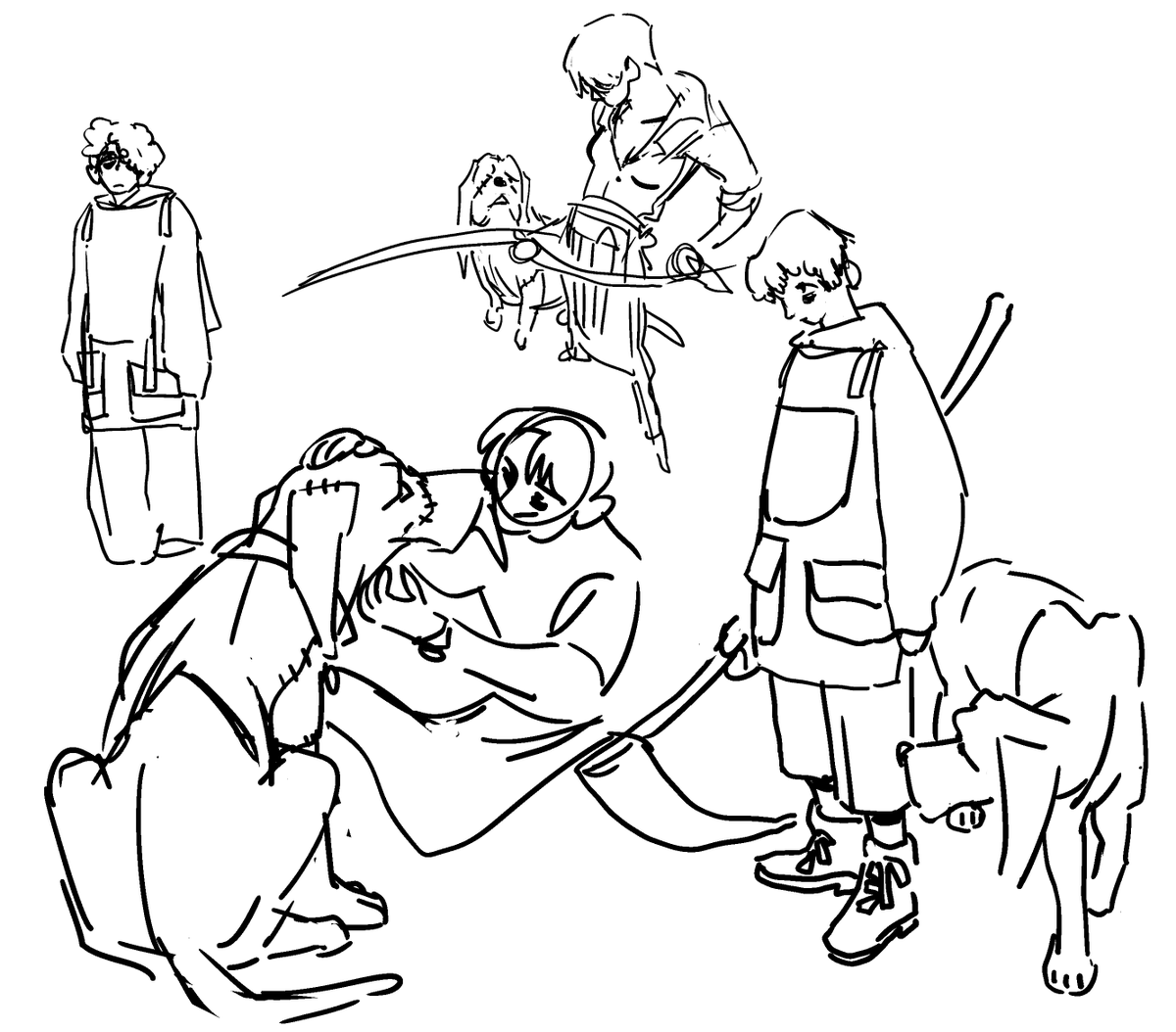 https://t.co/ADybcG75tZ sketch pages of the other concepts i came up with for this one 