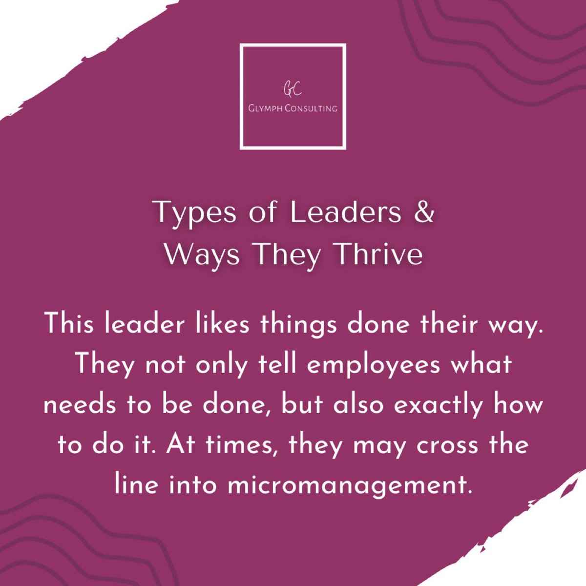 GlymphConsult's tweet photo. Do you see yourself or your manager as this type of leader?

#autocratic #leadership #leader #leaders #manager #supervisor #management #micromanager #employee #satisfying #innovation #creative #business #organization #hr #retention #thursday #thursdayvibes #thursdaymotivation https://t.co/QdYLDqy9nr
