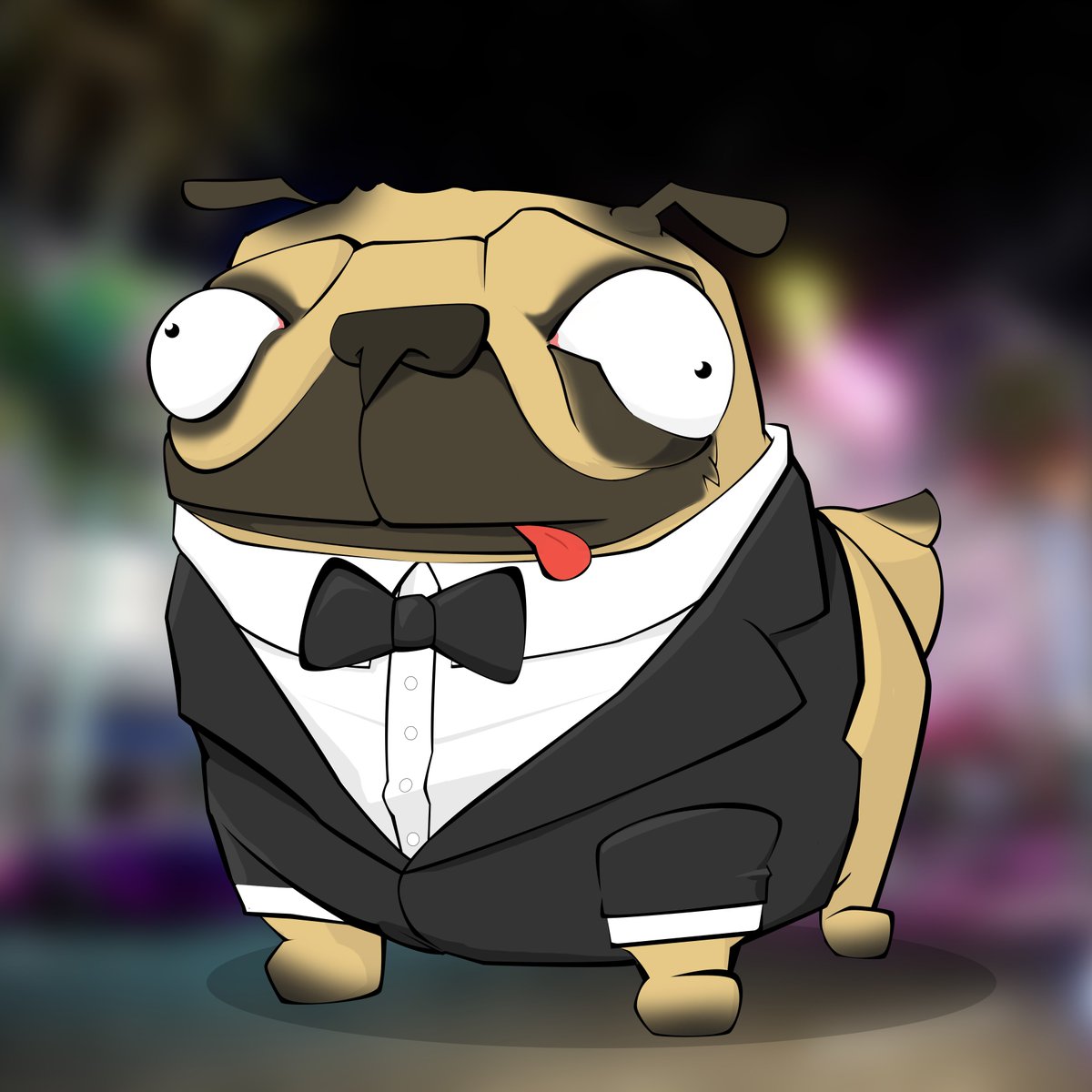 EpicSideQuest's tweet photo. @EpicSideQuest is excited to meet #gamedevs tonight in SF!

👉 Stop by to talk directly with our founders @melillonicholas and @lisabekkjo about all things #gamedev #Metaverse and #NFTs! 

⬇️Here's a random metaPug #NFT in a suit Enjoy! ⬇️ https://t.co/mG38rhTR36