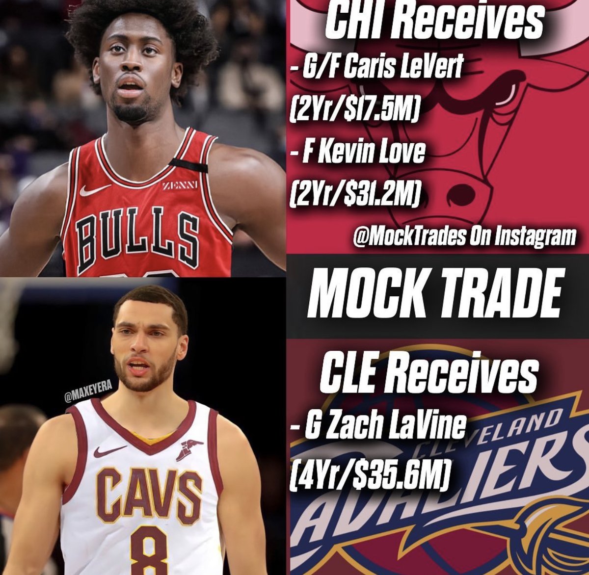 WeAreCavsNation's tweet photo. Would you make this trade? https://t.co/ruAn9QnrhH