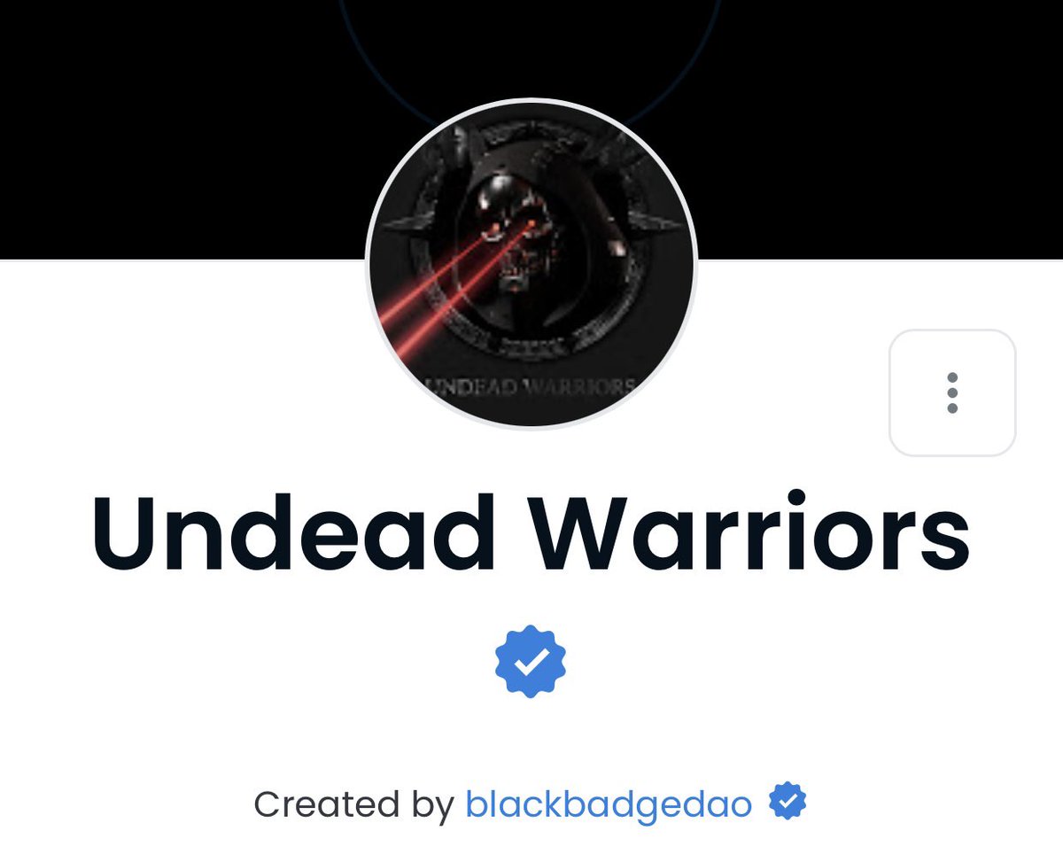 anonymousid6230's tweet photo. WE GOT VERIFIED!!!! Check out @undead_warriors and join our discord ! #undeadwarriors #newbeginnings #welcomeall https://t.co/pw1kkzotm7