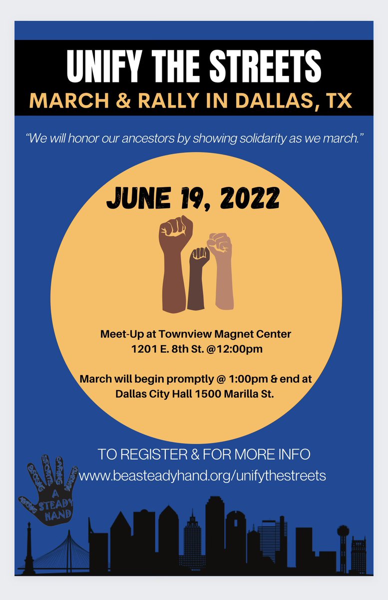 beasteadyhand's tweet photo. Join us Juneteenth!!! https://t.co/FQ8JfPxf9e