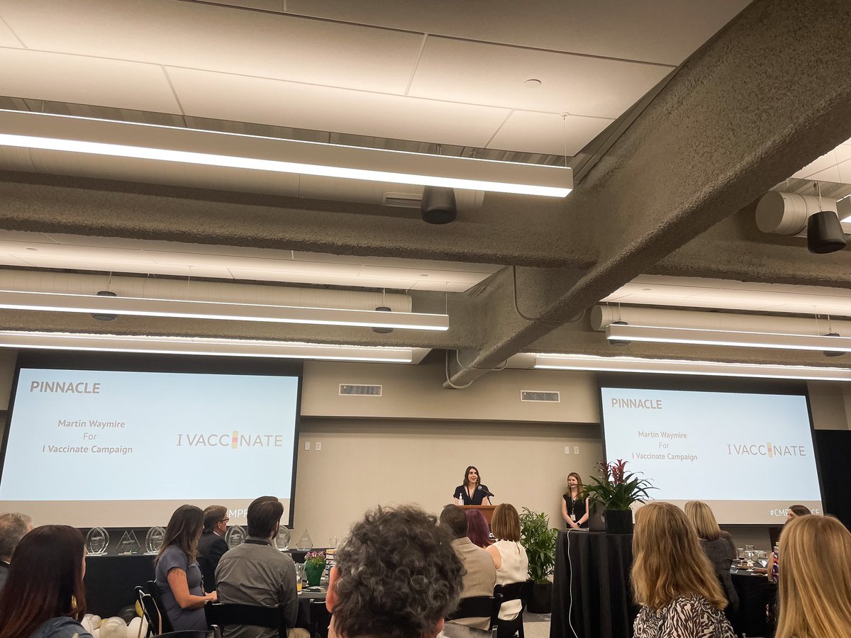 Bellwether_PR's tweet photo. We’re thrilled to be at the #CMPRSAPACE Awards celebrating the hard work of Central Michigan PR pros over the past year! @CMPRSA https://t.co/t8b2cVcN41