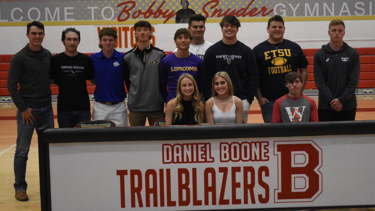 Signing Day: When hard work meets reward! We all know they excel in their sport, but the most impressive statistic is the 3.97 average GPA! Excited to see the next steps in your journey! ⁦<a href="/jerrysboyd/">Jerry S. Boyd</a>⁩ ⁦@boone_principal⁩ ⁦<a href="/WCDE_TN/">WashingtonCoSch TN</a>⁩