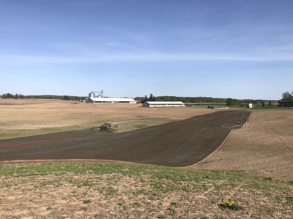 Painting it black with a hilltop view.