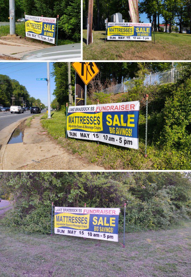 LakeBraddockFB's tweet photo. Come see us this Sunday for your new mattress, pillows, sheets &amp; so much more. @FCPSLBSS @bruin_boosters @bruinnation22 @LBAthLead @LBathletic https://t.co/sknR0gOWcG