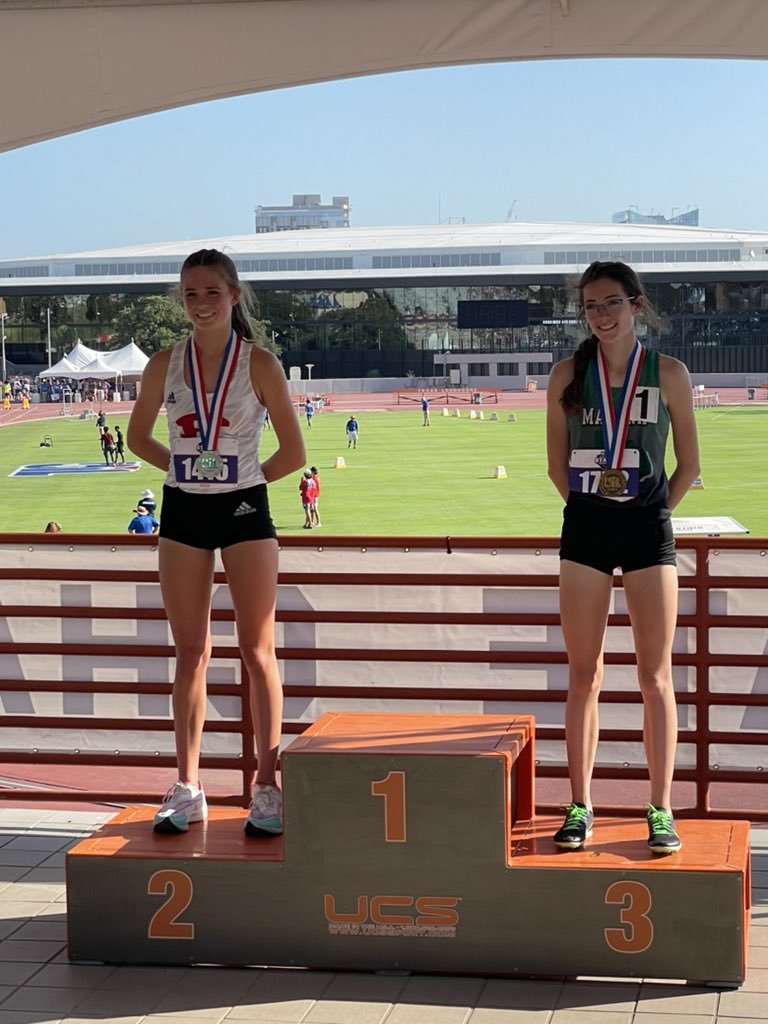 FredTrack's tweet photo. #FbgGTrack22 sophomore Taylor Grona is your UIL 4A Girls 800m State Runner-Up with a 2:16.41. 8points for the team and moving up from bronze last year! #Strive https://t.co/GCAAOp0diO