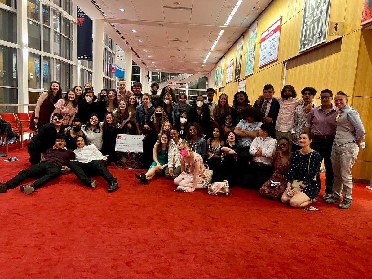 JHSFalcons's tweet photo. Congratulations to our JHS musical theatre program! 💙❤️💙 #trianglerisingstars #bestmusical #bestsetdesign #beststudentorchestra https://t.co/rrVEnwF9AH