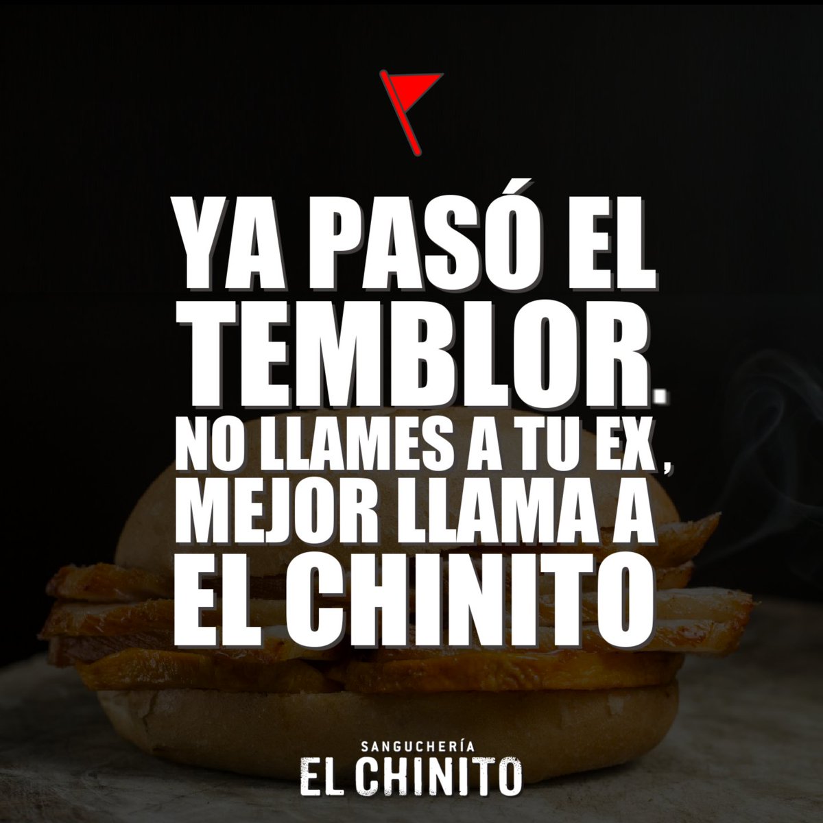 🚩🚩🚩Amig@ date cuenta 🚩🚩🚩
Y recuerda tener siempre a la mano tu mochila de emergencias, tener un plan de evacuación, conocerlo y comunicarte por mensajes de texto en caso las lineas colapsen.
Recuerda también siempre mantener la calma. 
#ElChinito un clásico desde 1960...