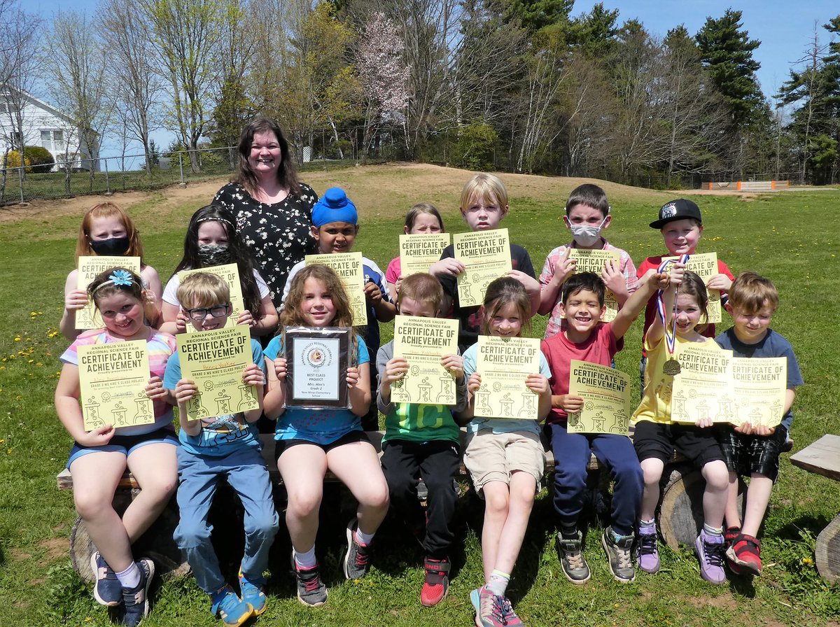 NMES_NS's tweet photo. Congratulations to Mrs Hire’s Grade 2s for being awarded BEST Class Project at the Regional Science Fair! We’re so proud of you! 🏆🙌❤️
Well done! NMES Proud! https://t.co/P9O21ULVaK