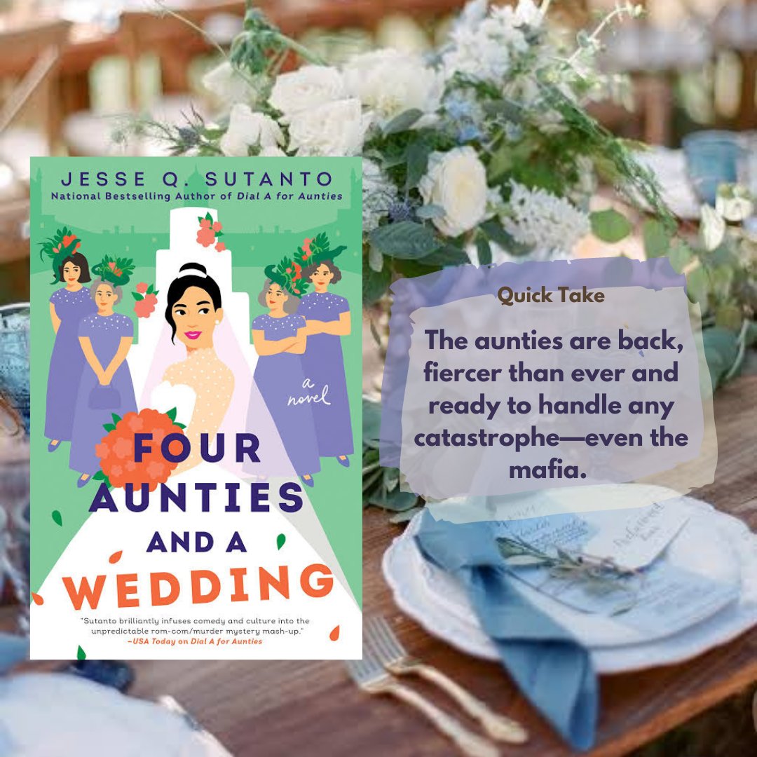 lemonyysnickers's tweet photo. Book #2 for @asianreadathon 2022: Four Aunties & A Wedding
Prompt: Asian character who is a woman & older
Country: Indonesia ๐ฎ๐ฉ
"Half of me is crooningย awww, & the other half is tearing its hair out & going - this is a disaster."
#AsianReadathon #StanAsianAuthors
#BookTwitter https://t.co/5KYPbN9kJd