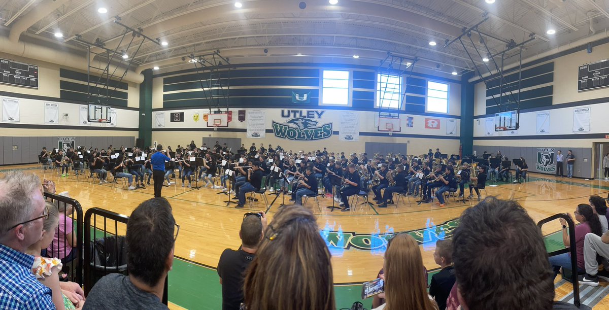 The future of <a href="/UtleyWolfBand/">Utley Wolf Band</a> (6th Graders performing at Utley Gym)