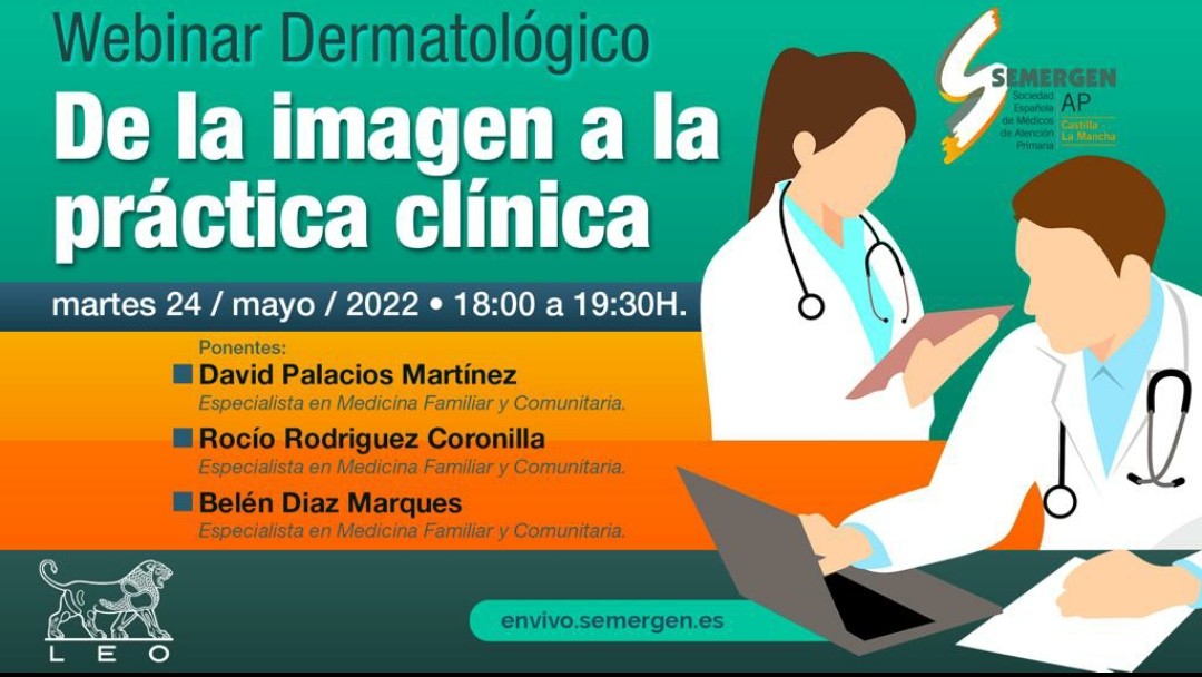 clm_semergen's tweet photo. 📢 Sesión Webinar @clm_semergen #dermatologia  

📝 "DE LA IMAGEN A LA PRÁCTICA CLÍNICA"

📅  Martes 2️⃣4️⃣/5️⃣/2️⃣2️⃣
⏱️ 1️⃣8️⃣:0️⃣0️⃣ - 1️⃣9️⃣:3️⃣0️⃣

👉 https://t.co/lZUeqEyZSG

#semergenclm #formacion  #dermatologíaclínica https://t.co/LsAXMQJv3A https://t.co/a05pUzLa6G