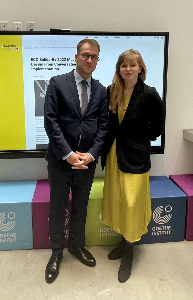 Pleased to be part of the #ECOSolidarity for the first time with design studio <a href="/cpstudio_berlin/">crafting_plastics</a> . #ECOSolidarity presented by <a href="/wanteddesign/">[WantedDesign]</a> in collaboration with <a href="/eunicny/">EUNIC NY</a> will feature the work of 9 design studios from European Countries.