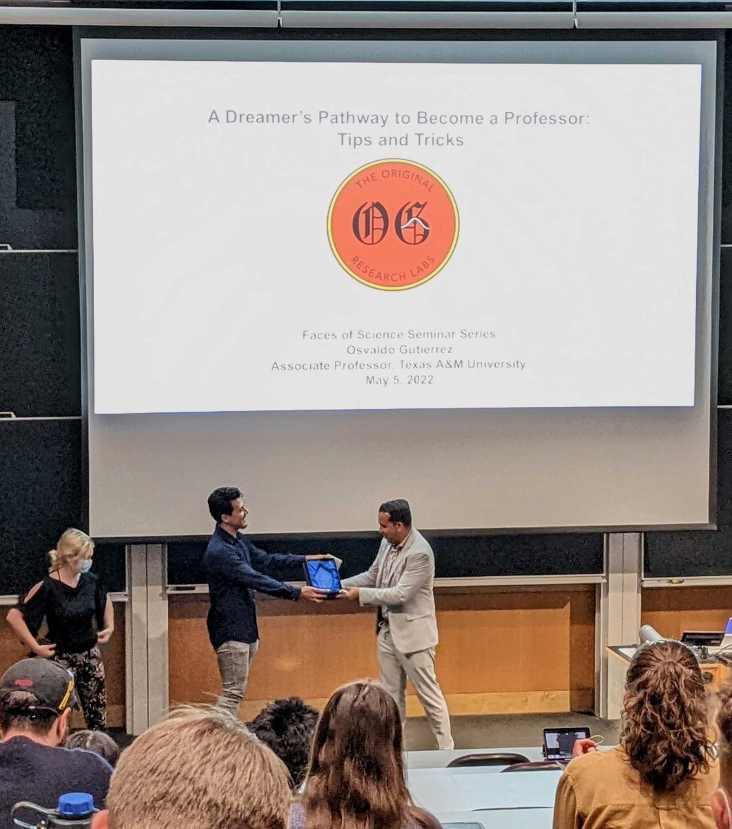 NUBonDChem's tweet photo. Big thanks to Professor Gutierrez for coming to campus last week and giving two incredible seminars! We had an amazing couple of days learning about your life and research. @gutierrez_lab #facesofscience https://t.co/mFsz1avMLM