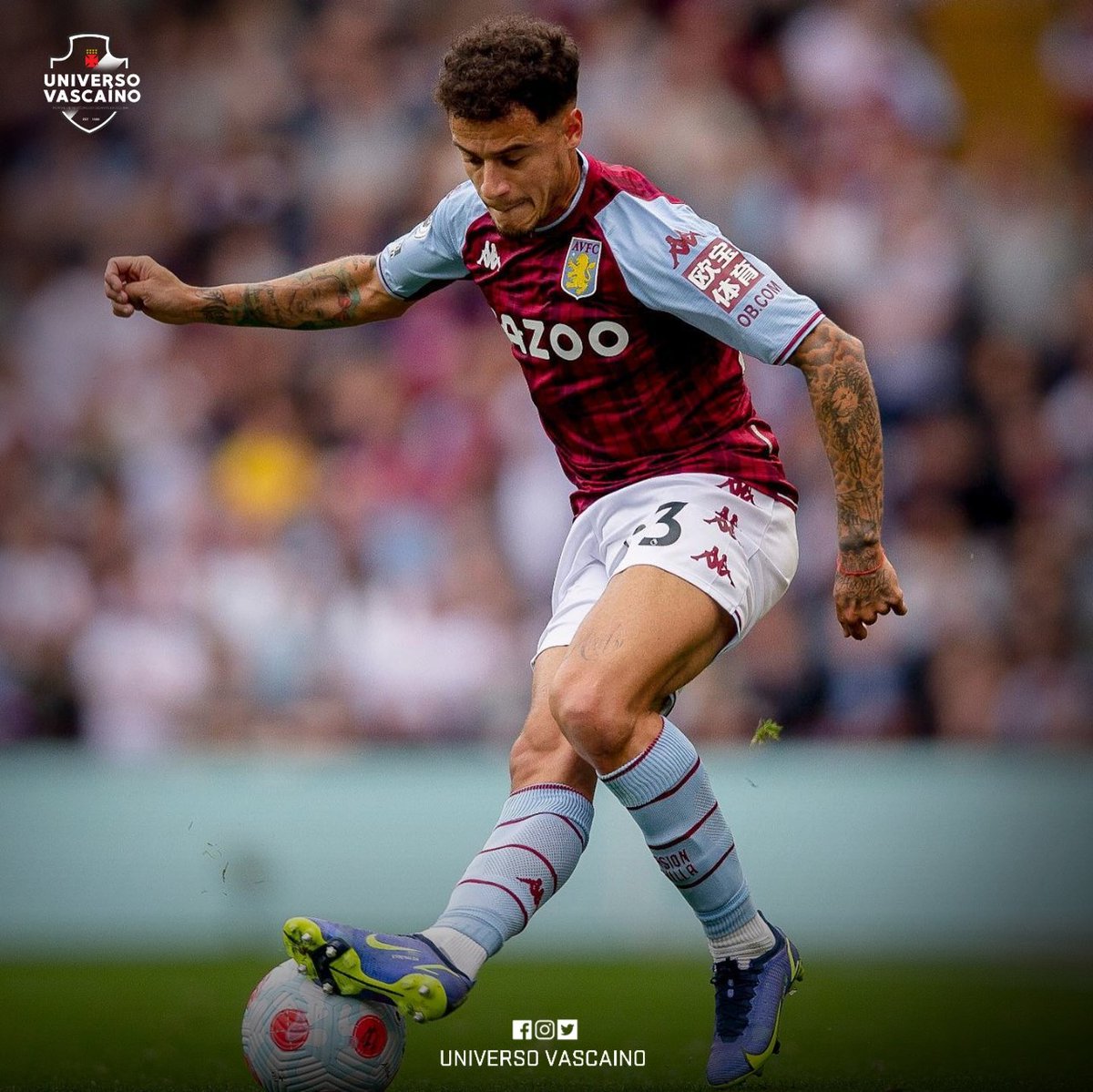 UnivesoVASCAINO's tweet photo. OFICIAL! Philippe Coutinho é jogador do Aston Villa em definitivo a troco de 20 milhões. O #CriaDaBase assinou um contrato válido até junho de 2026.

O Vasco tem direito a 450 mil euros (cerca de R$ 2,4 milhões) com os 2,25% de mecanismo de solidariedade. https://t.co/roDr0dpUkY