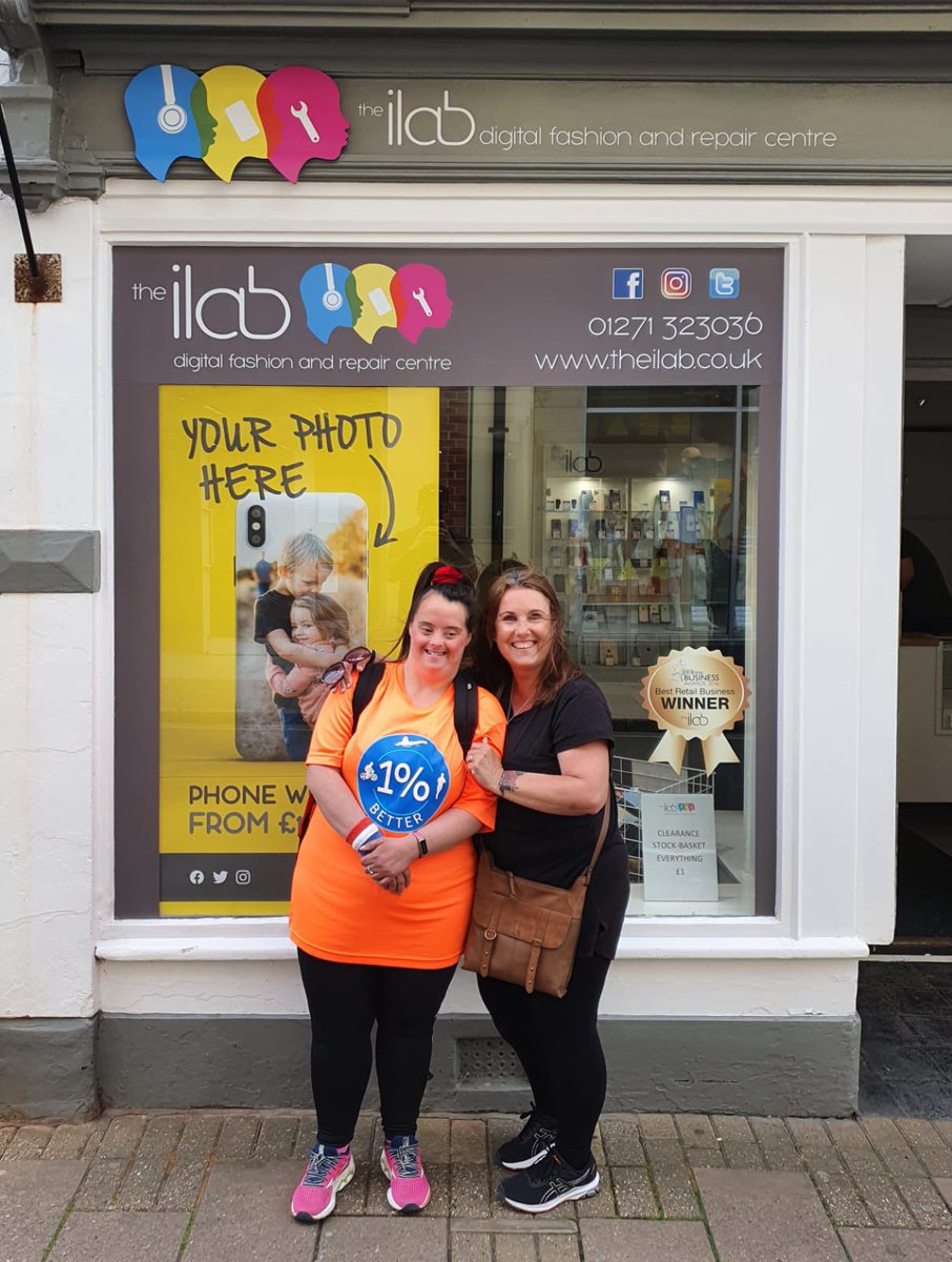 The_ilab's tweet photo. So good to see these lovely ladies in-store today. If you don’t know Jade Kingdom find her on Facebook and Instagram to read more about her brilliant fundraising for the @NDevonHospice 

#northdevonhospice #ilabbarnstaple #triathlonjade https://t.co/dXy1OKPjHq