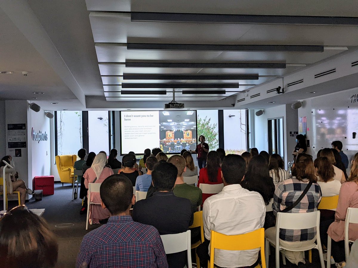 ursula_go's tweet image. Event Alarm: &quot;Taking Over Tech&quot; and taking over our lovely event space at the #thoughworks Munich office again!! @kjam @thoughtworks #twtakingovertech