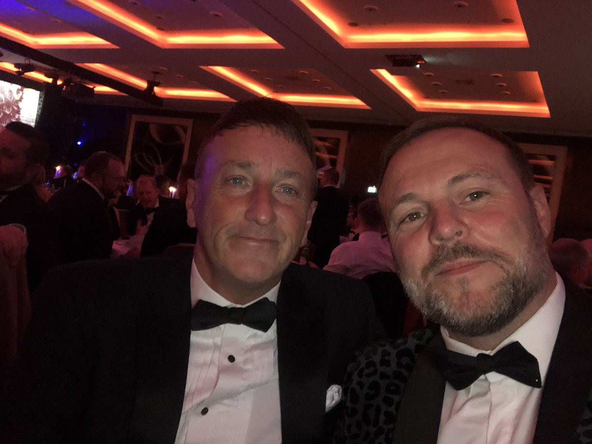 Markabrown75's tweet photo. At the #awawards with @Godders99 https://t.co/cEwiTJhTOn