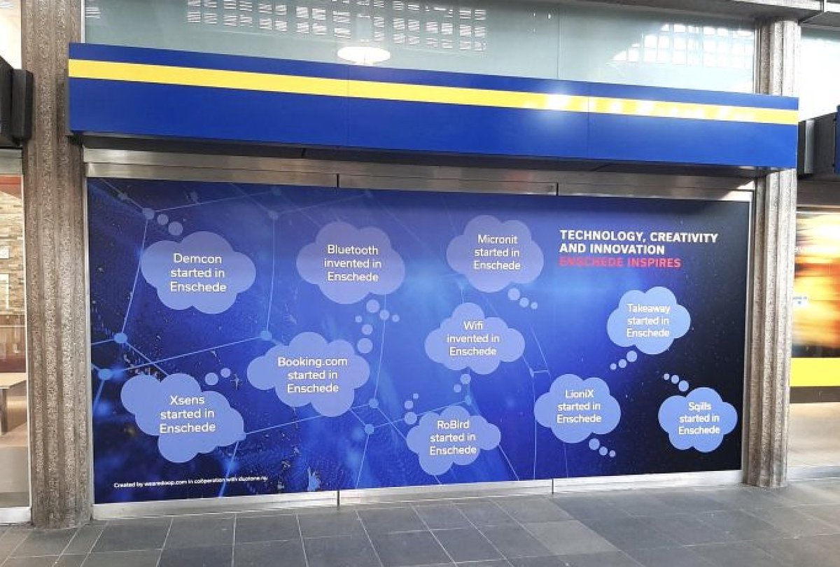 🇳🇱🧡 Some local love 🧡🇳🇱 Our portfolio company RoBird (The Drone Bird Company) getting mentioned alongside some of the other great tech that's come out of #Enschede...like WiFi, Bluetooth, and more!