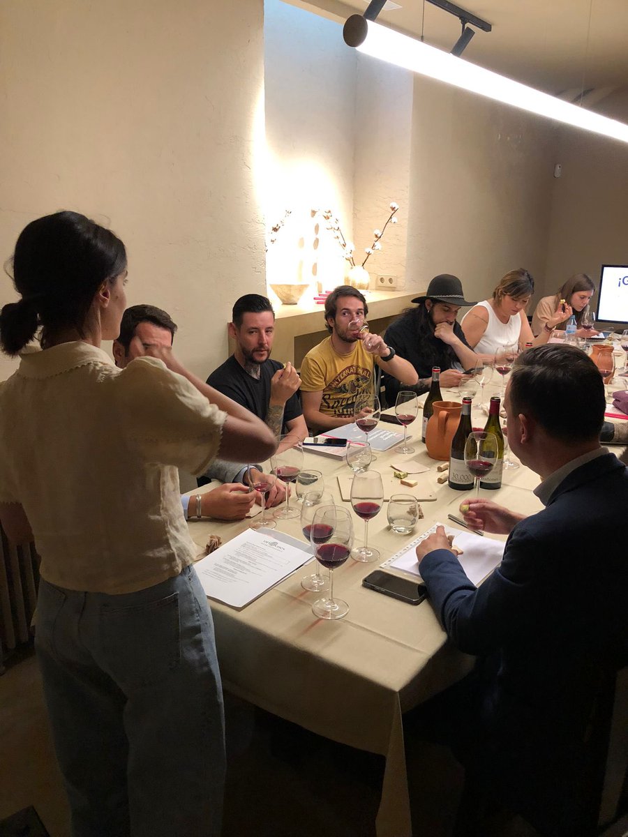 Hoy hemos estado en Formaje en la presentación de oríGenes con los vinos de la Bodega Marañones