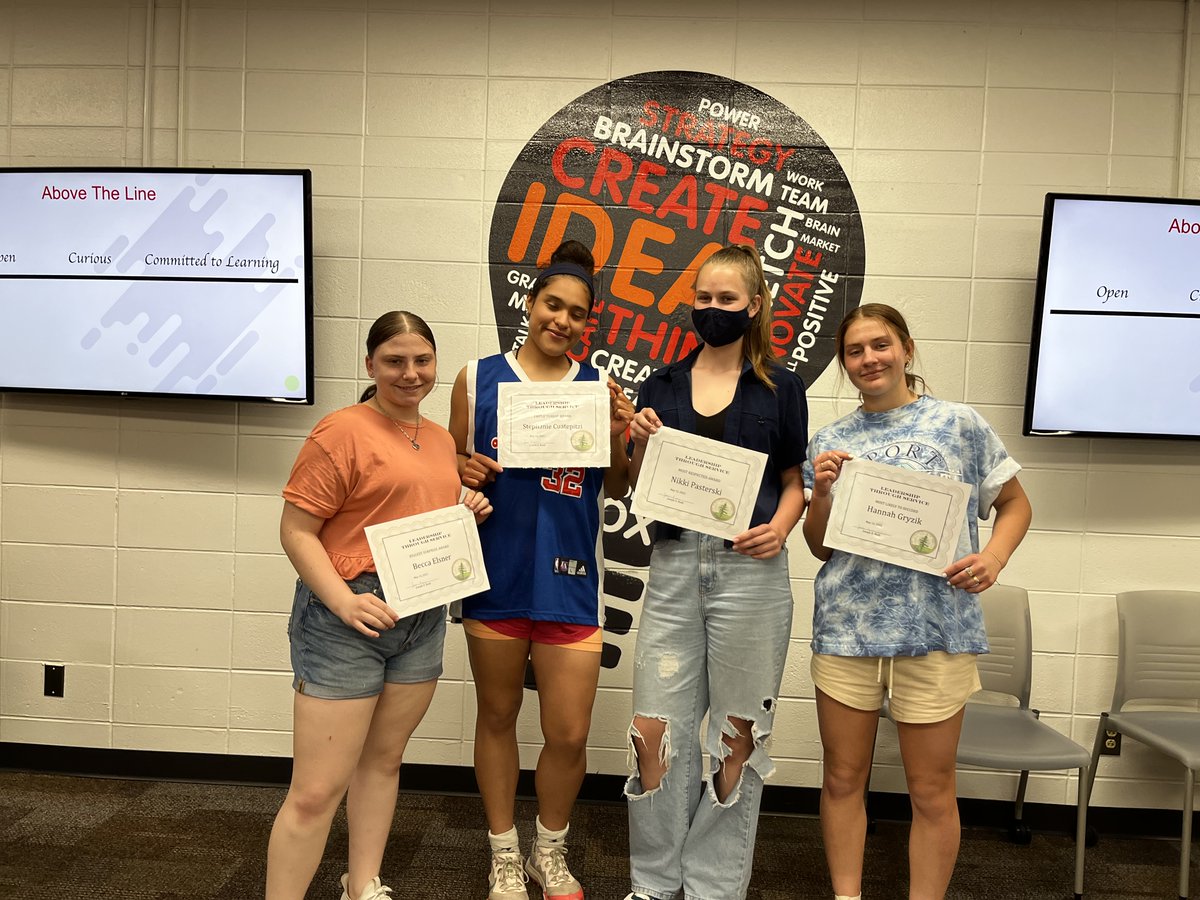 #EGLTS end of the year awards.  Congratulations to these #leaders who were voted on by their peers as most respected, most likely to succeed and biggest surprise. Good luck to all of the seniors going forward.