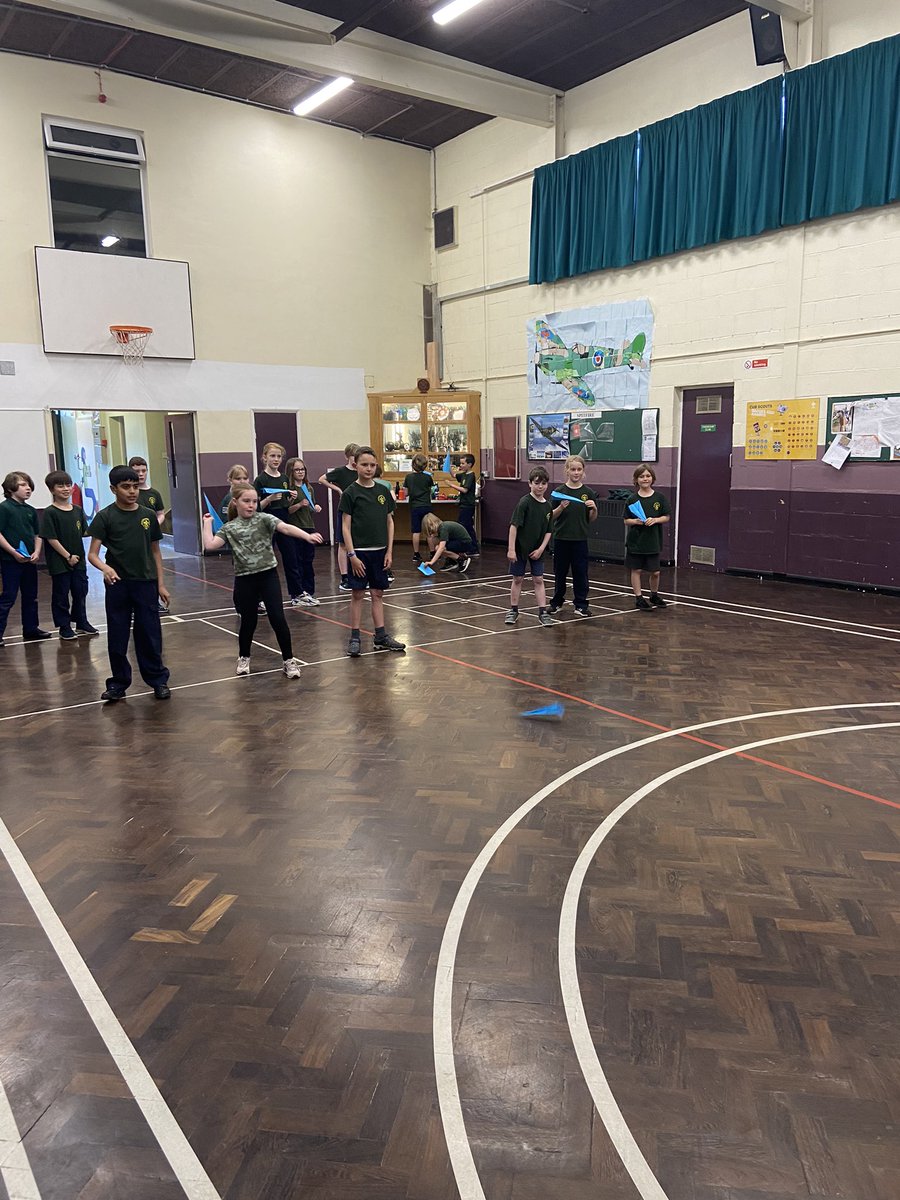 Tonight we are starting the air activities badge