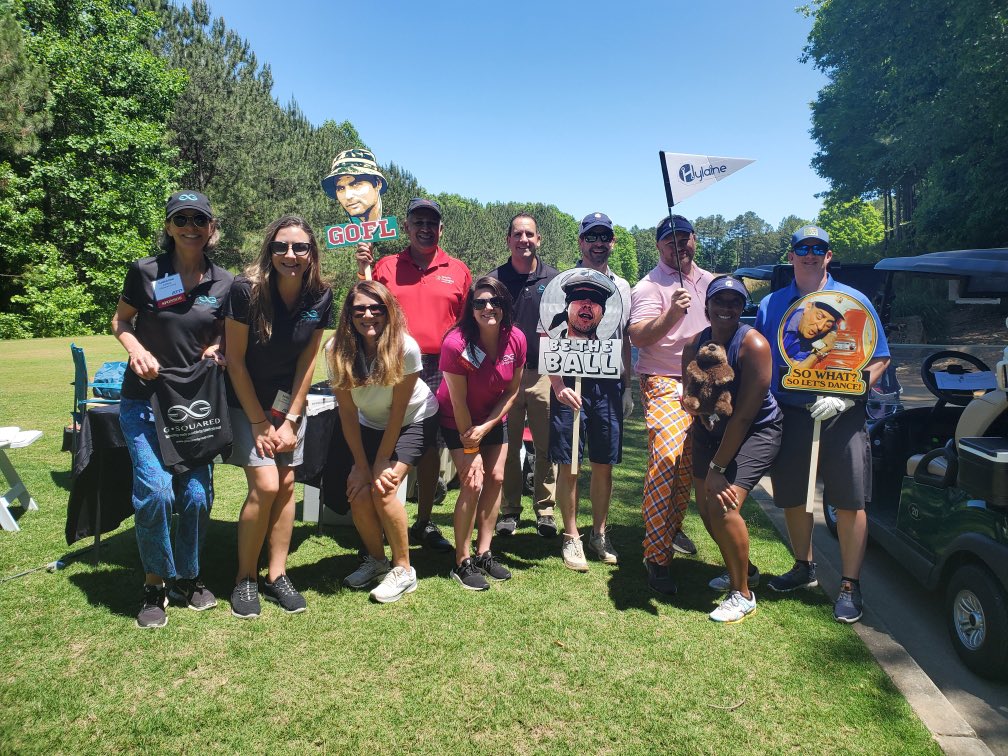 ATPConnect's tweet photo. Hylaine is doing it right on their Tee! ⛳️ #ATPCIOGOLF https://t.co/PmmGBGNGdT