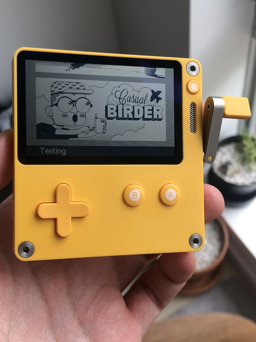 Finally got my playdate!! All the charm and humor that <a href="/Radstronomical/">Diego "cool" Garcia</a> has crafted in Casual Birder is just what I need right now.