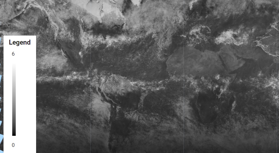 ZarinAli6's tweet photo. Having checked #radiance, below is image of #Sentinel-3 #OLCI #EFR focussing on chl, sediment, turbidity, red tide collectively in gray band. I provided the legend for 0-6 (dark to light grey). 
#sciencetwitter #scicomm #academictwitter #geology #ESA #EUMETSAT #EarthObservaton https://t.co/z2Vo9F6Eli