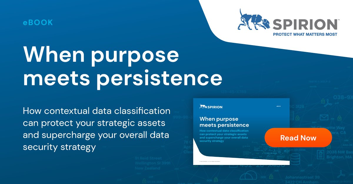 Security Ops teams are wary about automation - but should they be? Automated, context-rich data classification paves way for policy-based remediation that organizes and classifies data based on business context, with granular detail. Read about it here: ow.ly/kfc8103EBSs