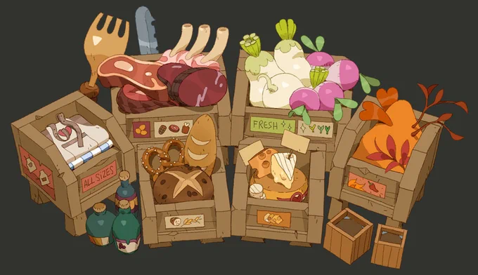 Some UI background elements i've done for Saltenpepper 