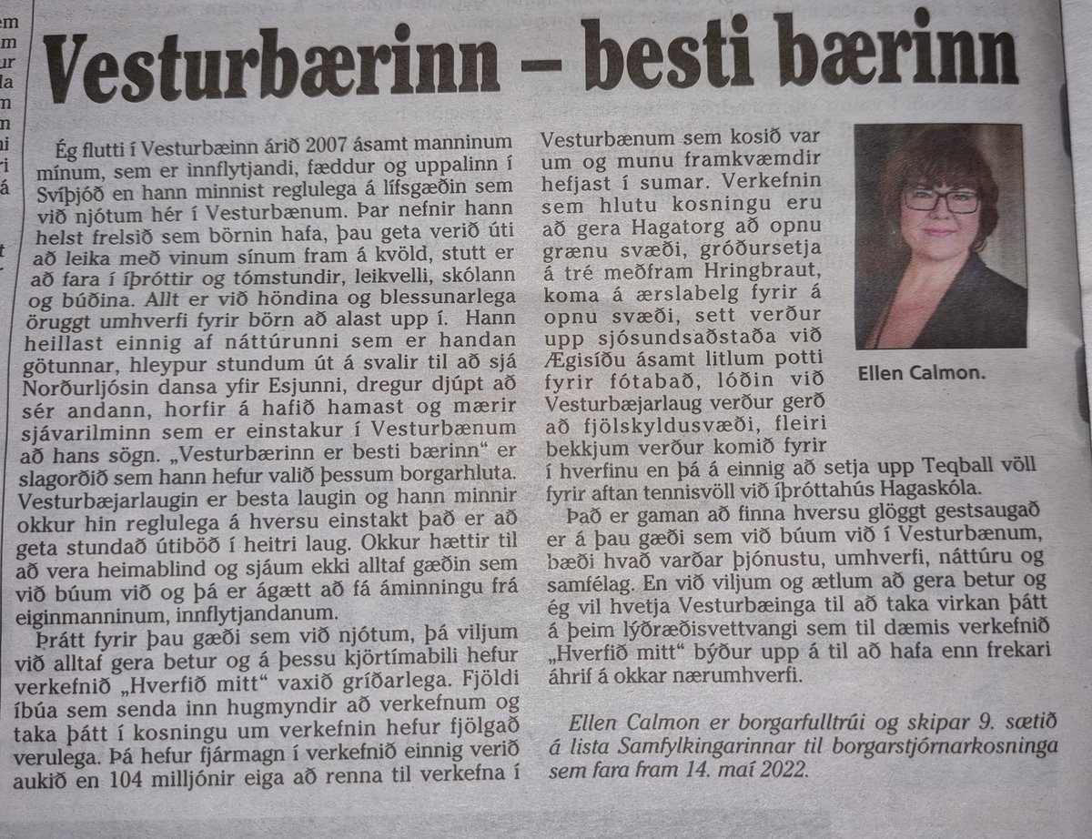 Glöggt er gestsaugað. Hafðu áhrif á nærumhverfið þitt. <a href="/xsreykjavik/">XS Reykjavík 🔴</a> <a href="/Samfylkingin/">Samfylkingin</a>