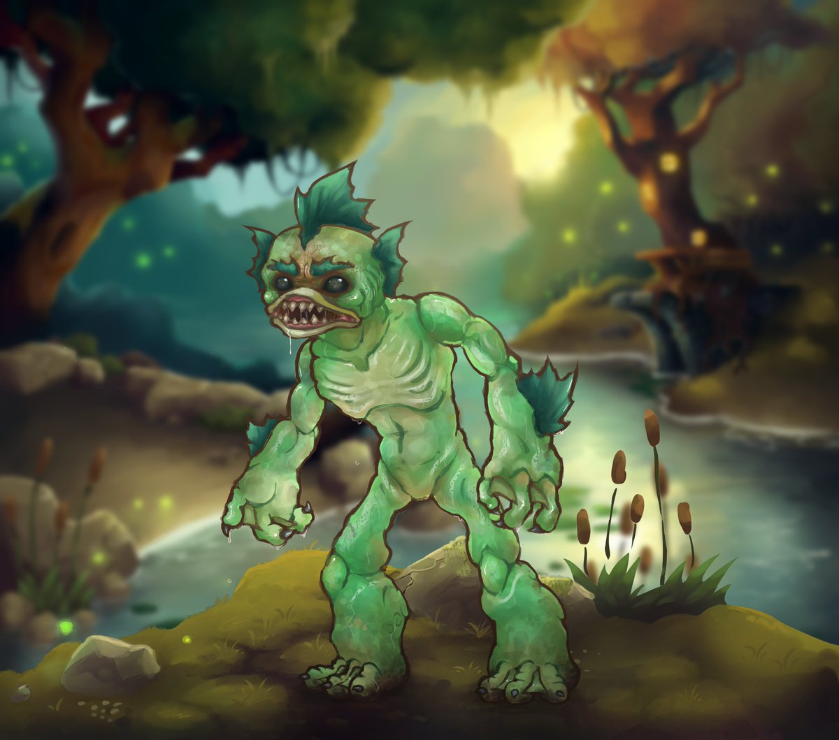 EFS3_'s tweet photo. A slender being wandering through the swamps of Orbis.
A fan art of the Fen stalker from the game @hytale!
#Hytale #HytaleFanArt
#HytaleCreateathon https://t.co/mCT9AByhJ9