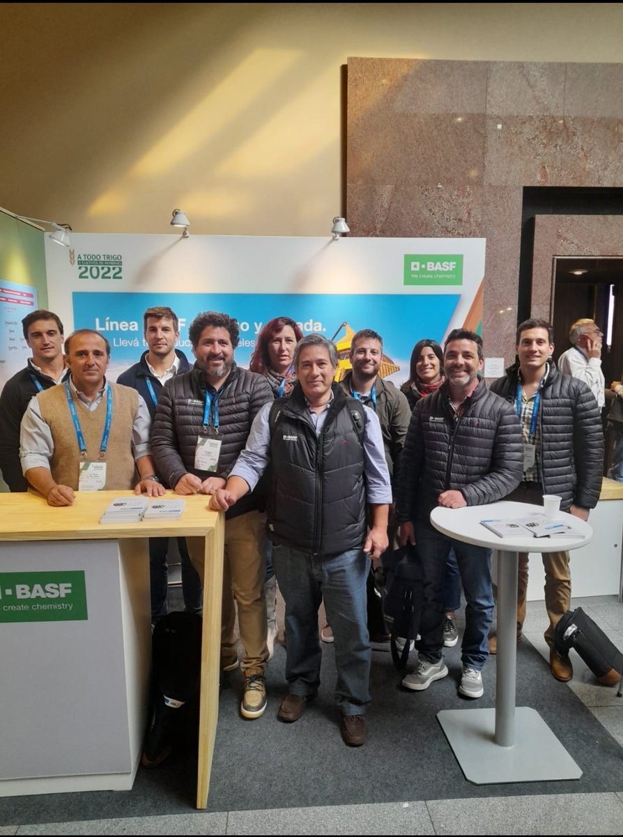 Equipo <a href="/BASF_Agro_ARG/">BASF Agro Argentina</a> <a href="/xarvioAR/">xarvio Argentina</a> , presente en #AtodoTrigo2022 - Oferta Conectada🌾💪
