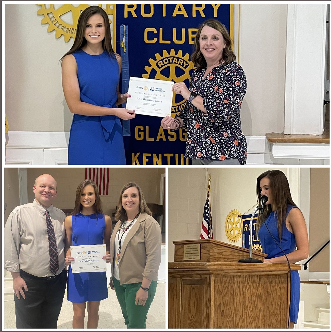 Proud that <a href="/BCHSTrojans/">BCHS Trojans</a> student Ann Benning Jones was recognized today at the Rotary Student of the Month!   Way to go Ann Benning!   Can’t wait to see the amazing things you do in the future!