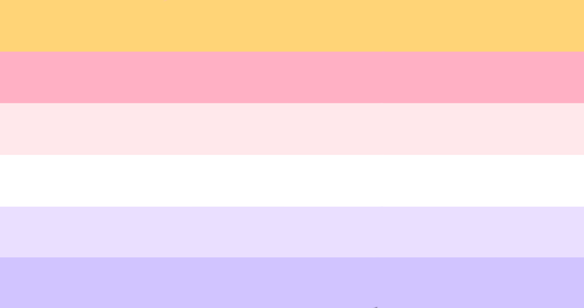 Introducing the Honeypot mlm flag!! 🍯
A flag for hyperfeminine mlm/nblm like myself who lean towards being femminine in both presentation and relationships :> 
-----
more below!!