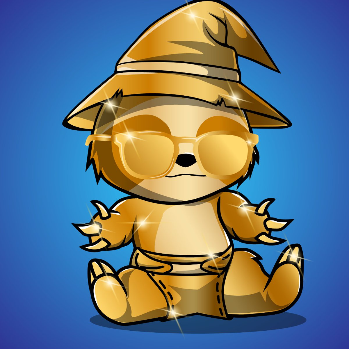 babyslothnft's tweet photo. L👀k at this amazing gold sloth!!! We will be auctioning off this beauty with all proceeds going to save all wildlife! #savetheanimals #babyslothnft #gold #NFTCommunity 
https://t.co/9BTKiMXszo https://t.co/NcnU6LTtrH