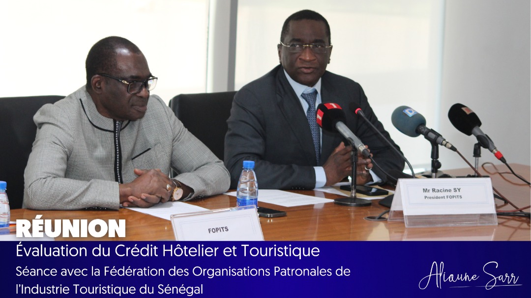 aliounesarr's tweet photo. J’ai présidé, ce jeudi 12 mai 2022, une réunion d’évaluation du Crédit Hôtelier et Touristique, avec les membres de la Fédération des Organisations Patronales de l’Industrie Touristique du Sénégal (#FOPITS) conduite par son Président M. Mamadou Racine SY. https://t.co/bt8mYEBkwM