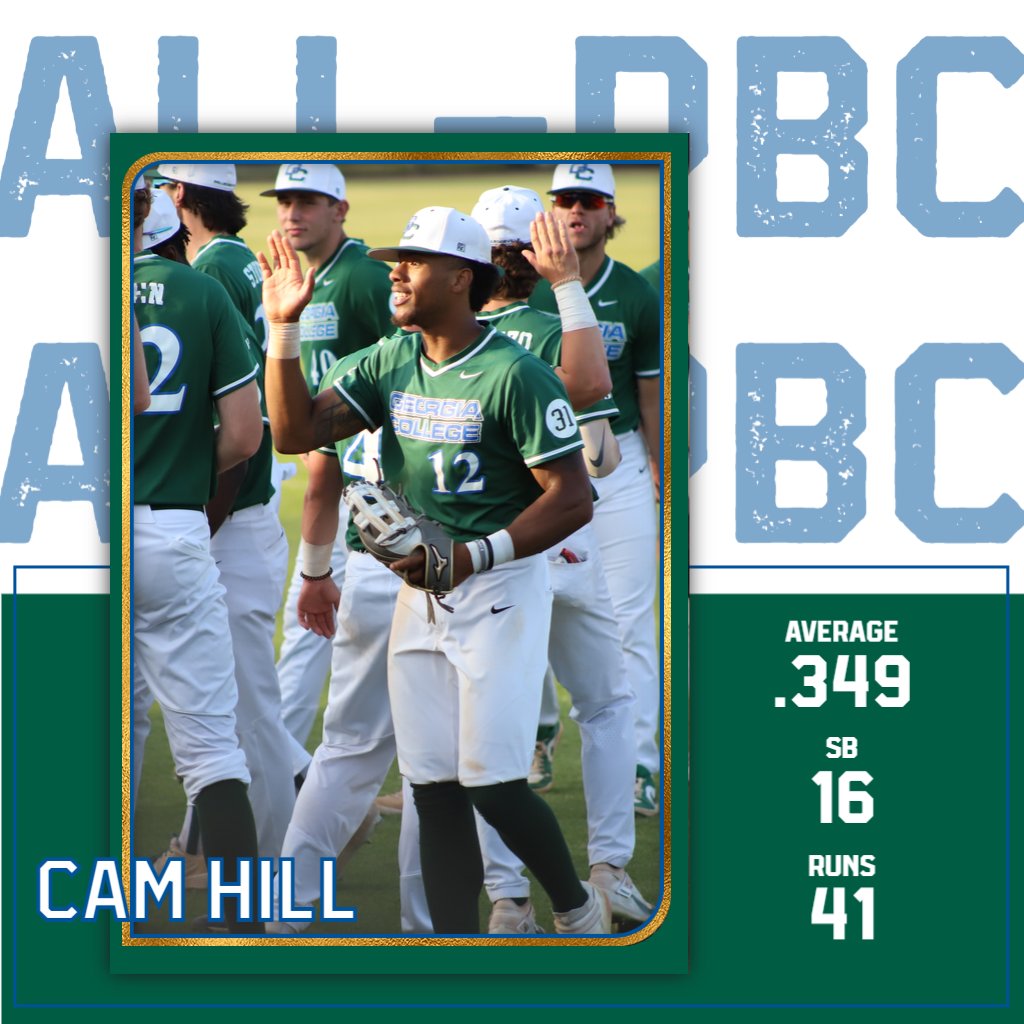 GCSUBobcats's tweet photo. The Bobcat Baseball team put four members on the All-PBC 1st Team!
DH - Brandon Bellflower @JMA_Trojans and @ABACBaseball alum
OF - Paul Grazzini @walker_beisbol and @GordonStateBSB 
OF - Cam Hill @MariettaGAhs and @mhsbaseball_1 
SP - Josh Hudgins @dwoodbaseball https://t.co/J6tUUJ4e5b