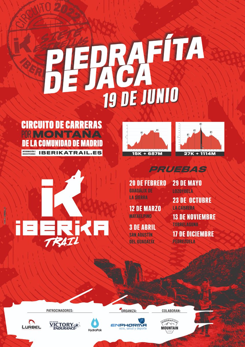 IberikaTrail's tweet photo. 19 DE JUNIO: IBERIKA SE TRASLADA AL PIRINEO ARAGONÉS

Queda poco más de un mes, pero ya te tienes que ir preparando para una de las pruebas más espectaculares del Circuito:
- 15K +687m
- 27K +1114m
Elige la tuya y disfruta de un lugar que te enamorará. https://t.co/etXHJd4l5F