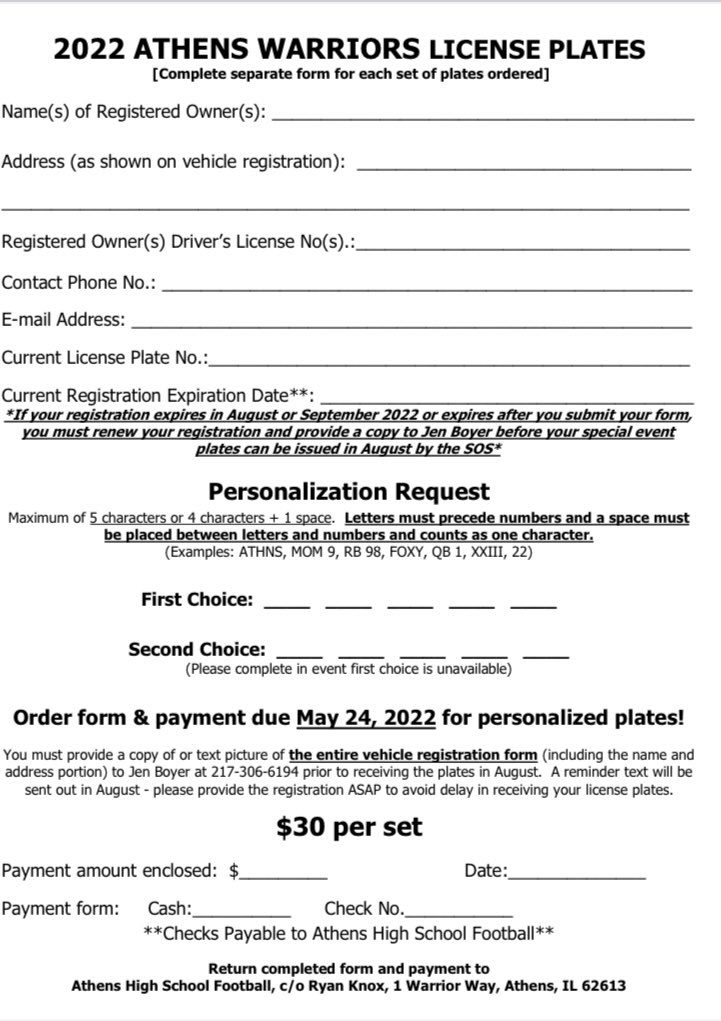 Athens Warrior Football tweet media